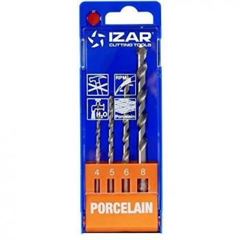 Izar 31004 Juego Broca Porcelanico 1882, 1482, 4 Piezas