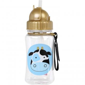 Skip*Hop Vaca - Botella infantil, unisex