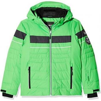 CMP Feel Warm Flat 5000 38 W0324, Chaqueta Acolchada Niño, niño, 38W0324, Verde, 104