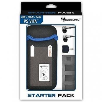 PS Vita - Funda, color negro y azul