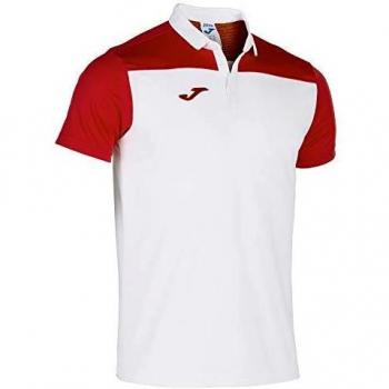 Joma Combi Polos Caballero, Hombre, Blanco/Rojo, XL