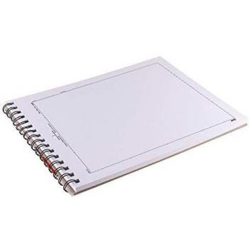 MP - Block de Dibujo con Recuadro, 20 hojas de 130grs - 33x23 cm
