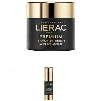 Lierac Premium Crema Voluptuosa Anti-Edad Absoluta 50ml + Contorno de Ojos 15ml Cofre Regalo