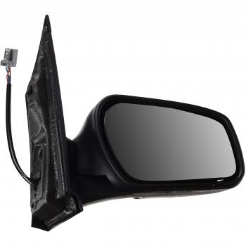 Espejo retrovisor VAN WEZEL 1863808 con ajuste eléctrico, cristal convexo, acabado en negro, compatible con vehículos específicos