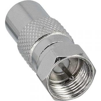 Adaptador F-Macho SAT a IEC-Macho Antena InLine 69921