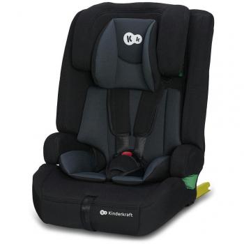 Kinderkraft Safety Fix 2 i-Size Silla de Coche, 76-150 cm, 8 kg, Color Negro