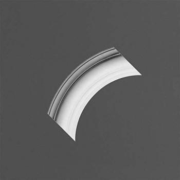 Esquina Decorativa P4020A de Orac - Accesorio de Moldura para Paredes y Techos, Dimensiones 16,4x9,1x2,9 cm