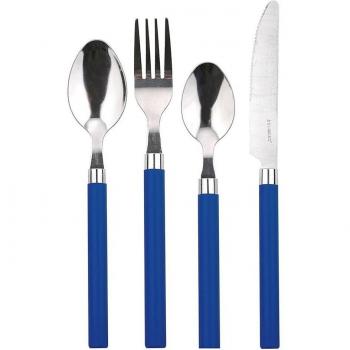 Set de Cubertería San Ignacio Energy con Mango Azul