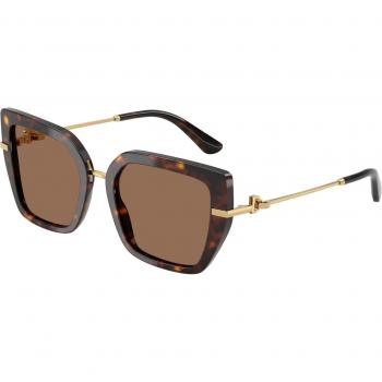 Dolce & Gabbana DG4474 502/73 Women's Sunglasses Tortoiseshell Acetate Butterfly Design Size 53