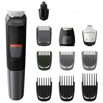 Philips Negro, Cortapelos MG5730 Color, Set de 11 en 1, 6x15x25