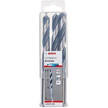 Broca Helicoidal Bosch Professional HSS PointTeQ 12,0 mm para Metal