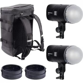Elinchrom One – Flash Externo para Flash fotografia Profesional, Kit de Dos Flashes