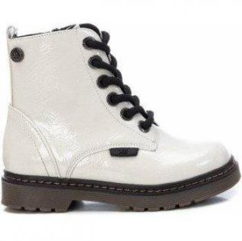 Botas de niña en blanco con cremallera - Xti Kids 150254