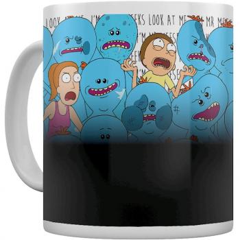 Rick & Morty - Heat Changing Mug Jerry And Mr Meeseeks, 320 ML