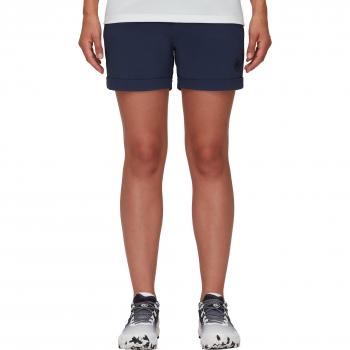 Bermuda de montaña de mujer Mammut Runbold Roll Cuff azul oscuro L