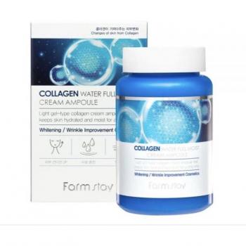 FARM STAY Collagen Water Full Moist Cream Ampoule 250ml