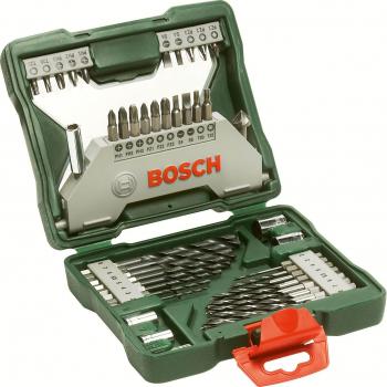 Bosch X-Line 43-Piece Drill and Screwdriver Bit Set with Case for Wood, Metal, Masonry
