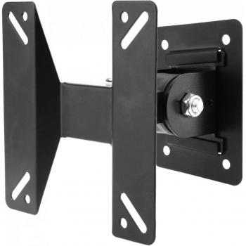 Soporte de Montaje en Pared Universal Ajustable para TV de 10KG con Rotación de 180 Grados para Televisores LCD LED de 14 a 27 Pulgadas