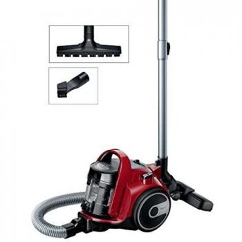 Bosch Hogar BGC05AAA2 GS05 Cleannn - Aspirador sin bolsa, 700 W, 1.5 litros, Color Rojo y Negro