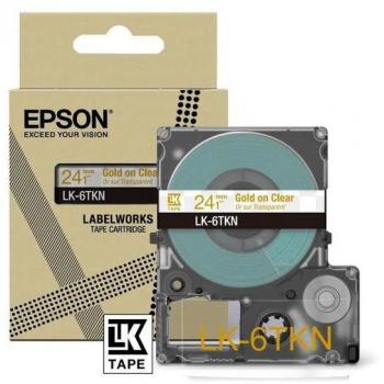 Cinta Epson LK-6TKN Oro, Transparente