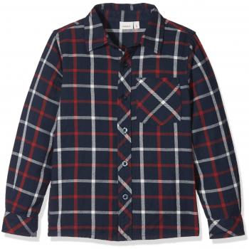 NAME IT Nitfister Ls Shirt M Mini, Blusa para Niños