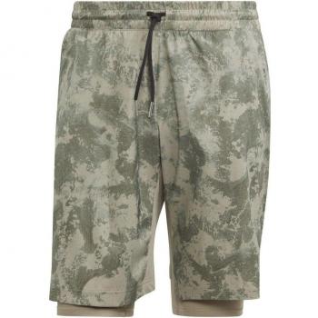 Adidas Paris 2N1 Shorts para Hombre en color Oliva Talla XXL