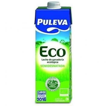 Puleva Leche Semidesnatada Orgánica, Pack de 6 x 1L