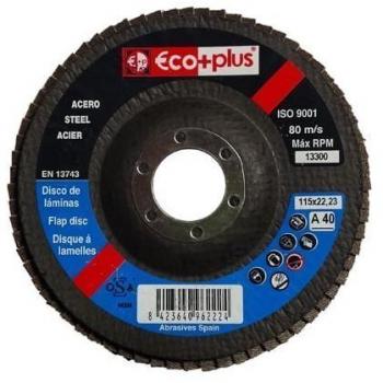 Disco Laminado Corindon-Grano A-60 ABRATOOLS DC115/60