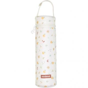 Miniland Thermibag Valencia 500ml - Funda isotérmica con asa para colgar y transportar fácilmente