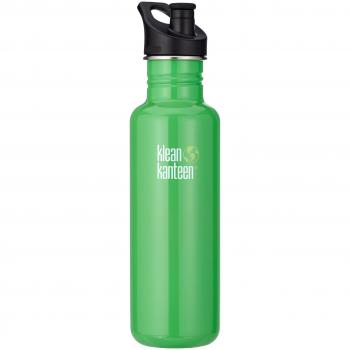 Klean Kanteen 8020030 - Botella deportiva de tapón clásico en acero inoxidable, 800 ml, Organic Garden