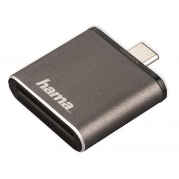 Lector de Tarjetas Hama USB 3.1 Tipo-C OTG UHS-II 2400 Mbit/s