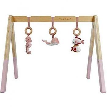 Baby gym con juguetes ocean rosa