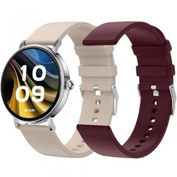 Smartwatch SPC Smartee Duo Velvet 1.32 AMOLED IP68 Bluetooth con Llamadas, 2 Correas y Control App Android/iOS