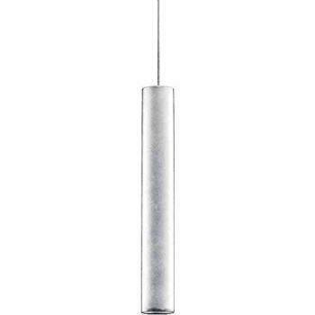 Lámpara colgante LED Look blanca 1 bombilla Ancho 6 Cm