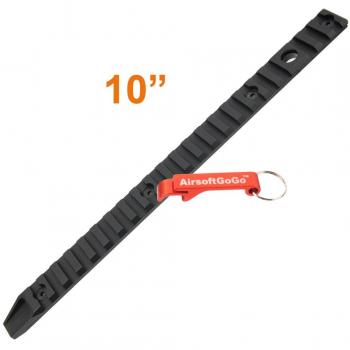 Army Force CNC Aluminium 10 Keymod Rail para Airsoft RIS Guardamanos Rail System