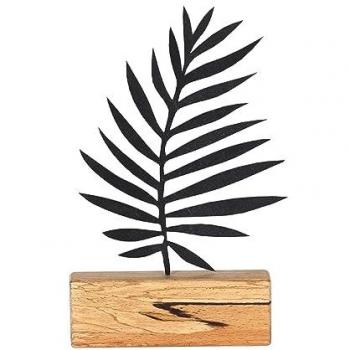 Objeto decorativo estilo hojas de pino WellHome