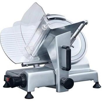 Cortafiambres Profesional VidaXL 150W Aluminio, Cortadora de carne eléctrica profesional 250 mm