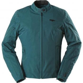Furygan Chaqueta de Moto Jody Verde - Chaqueta textil impermeable para damas, tamaño XL