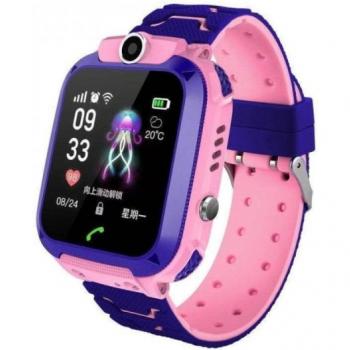 Smartwatch Infantil Rosa con Foto, Video, Juegos, Llamadas 2G y Resistente al Agua IP67