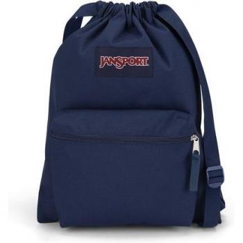 Mochila Saco Drawsack Jansport Azul Marino Juvenil Ligera