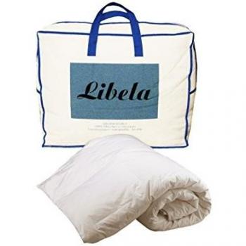 Gale Hayman Style Libela Relleno Nórdico, Poliéster, Blanco, 190x90x3 cm