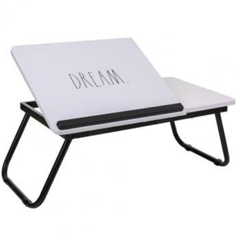 Escritorio Plegable Blanco Compacto 61 x 35.5 x 20 cm