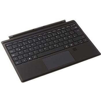 Microsoft Surface Pro Signature Type - Teclado con Antihuellas de ID, Teclado alemán, Color Negro