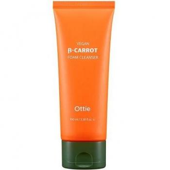 Ottie Vegan Beta-Carrot Foam Cleanser 100ml