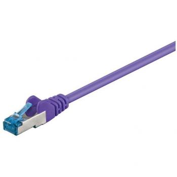 Cable de Interconexión S/FTP Cat.6a 10m Violeta LSOH Cu