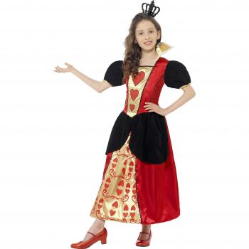 Disfraz de Reina de Corazones para niña - Talla M
