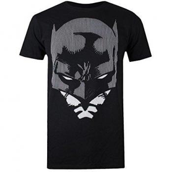 DC Comics Batman Lines Camiseta, Negro
