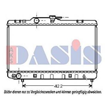 AKS Dasis 213750N Radiador, refrigeración del motor