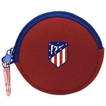 Atletico de Madrid Redondo Neopreno Monedero Tiempo Libre y Sportwear, Adultos Unisex, Multicolor