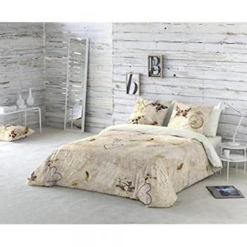 COTTON ART Funda Nórdica DOS GARDENIAS R2. Cama de 180